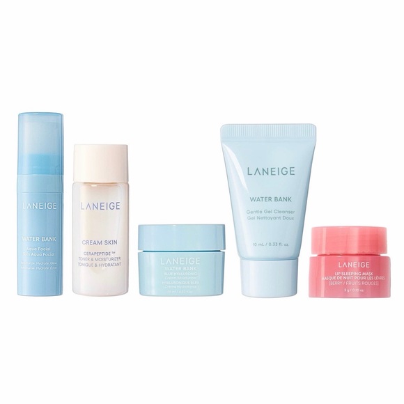 LANEIGE Next-Gen Hydration Collection 5 piece set (travel size) & Cosmetic Bag - Picture 8 of 10